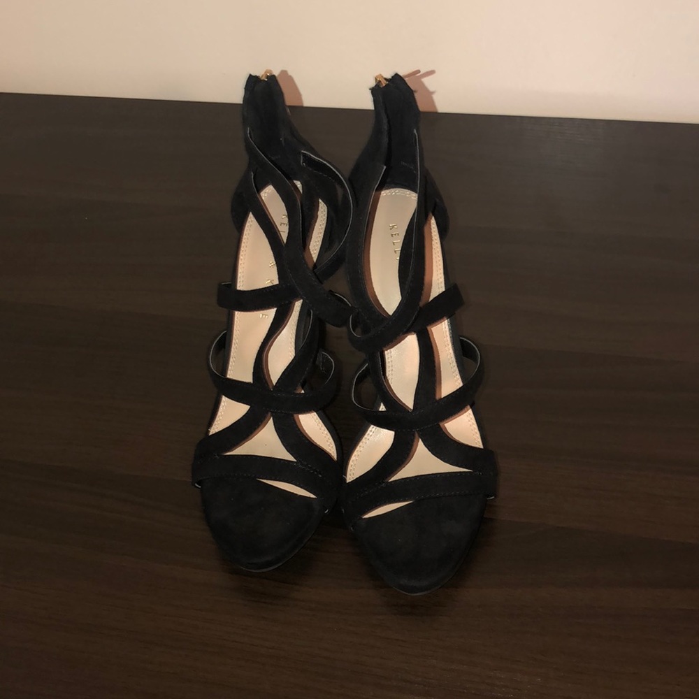 Black high heels